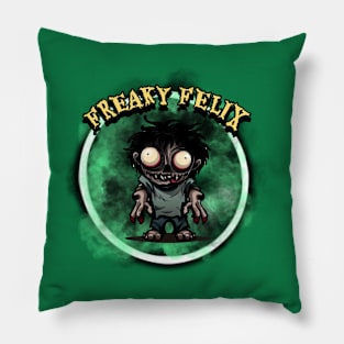 Freaky Felix Pillow