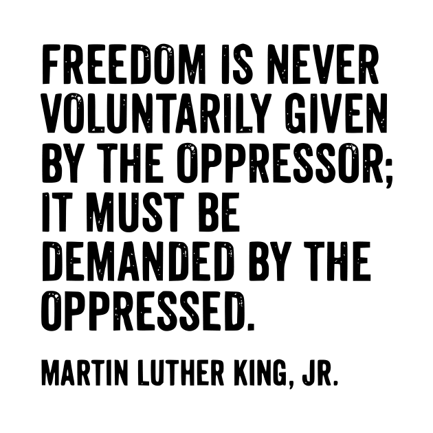 Martin Luther King Jr Quote by Tamie