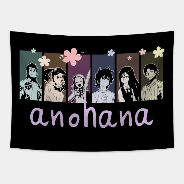 Anohana Tapestry by SirTeealot