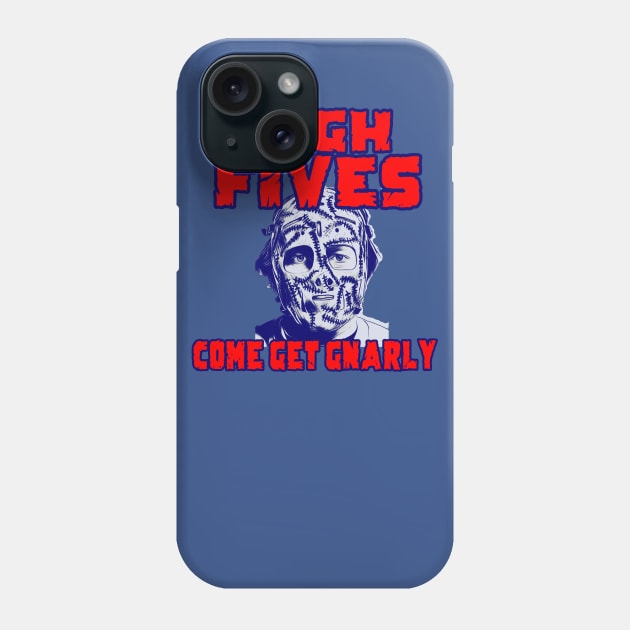 High Fives Gnarly Goalie Phone Case by HighFivesPunkRockPodcast