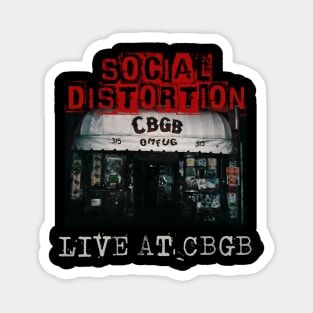 social distortion live at cbgb Magnet