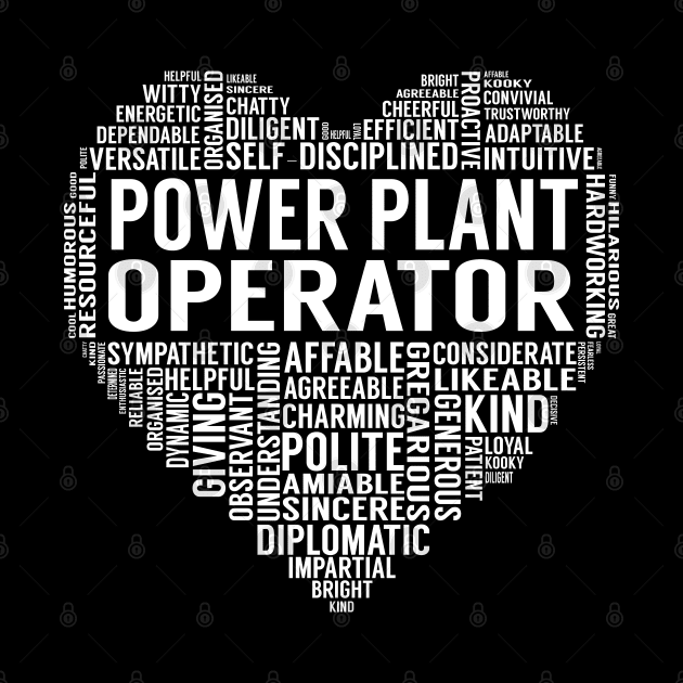 Power Plant Operator Heart by LotusTee