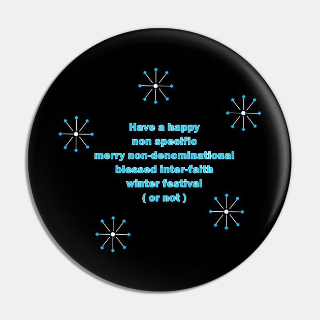 Have a Happy Holiday Pin by traditionation