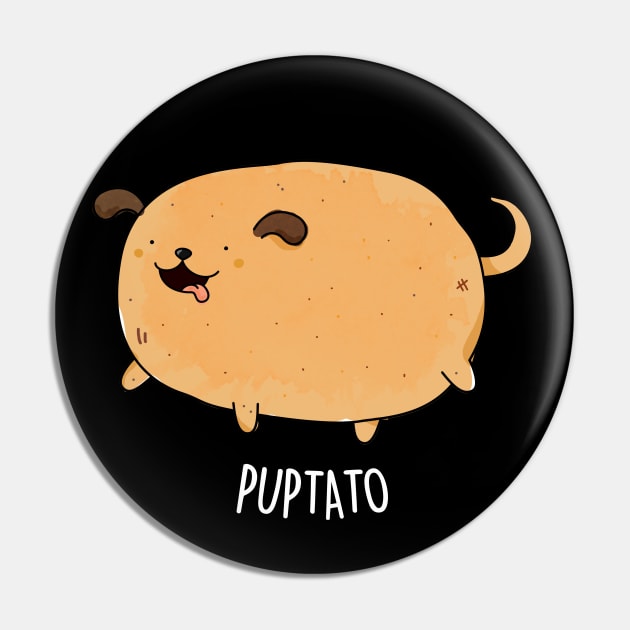 Puptato Cute Potato Puppy Pun Pin by punnybone