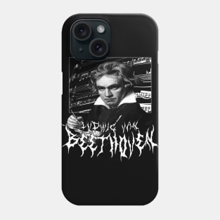 Ludwig Van Beethoven Metal Phone Case
