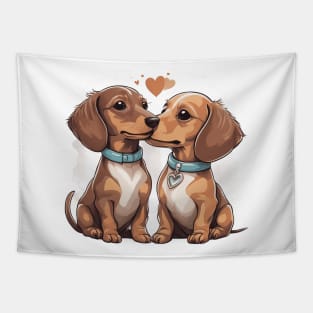 Miniature Dachshund Tapestry