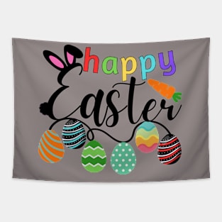 Happy Easter Bunny Rabbit Face Funny Easter Day Tapestry