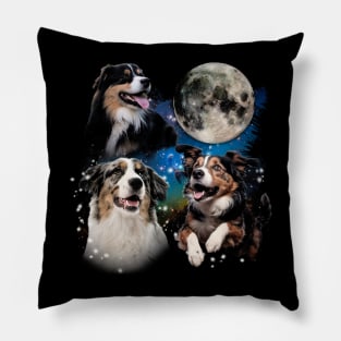 Urban Bark Brigade Shepherd Bliss, Dog Moon Tee Extravaganza Pillow