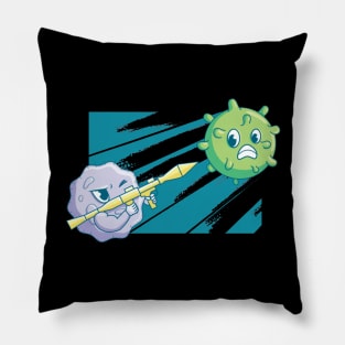 Antibody fight against Virus Pillow