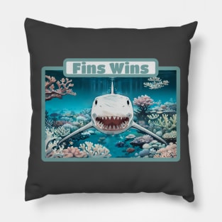 Shark Fins Pillow