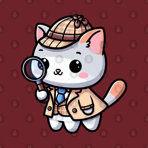 Kitty detective investigator by Japanese Fever