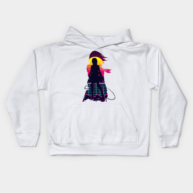 Mikasa Ackerman Mikasa Ackerman Kids Hoodie Teepublic
