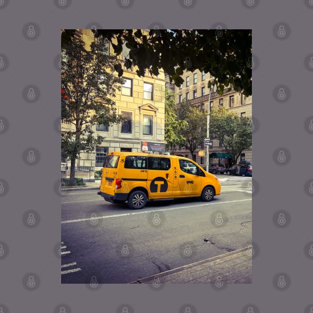 Manhattan Street Yellow Cab NYC by eleonoraingrid