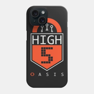 High Five, Ready Player One, book cover 1&2 Phone Case