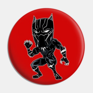 Chibi Panther Pin