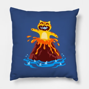 Volcano Cat Pillow