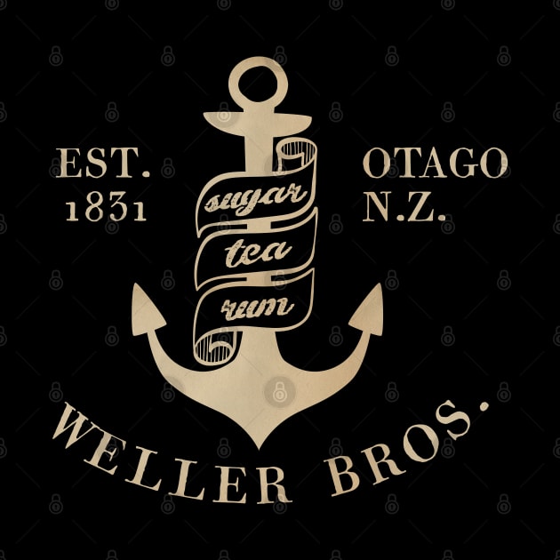 Weller Bros: Wellerman sea shanty logo (parchment look) by Ofeefee