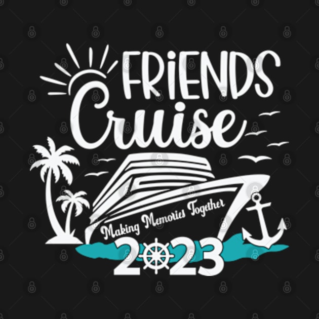 Friends Cruise 2023 by Jet Set Mama Tee