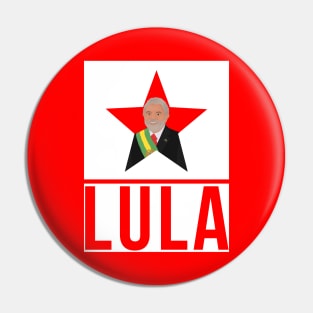 Lula 2022 Brazil Presidential Election Pin