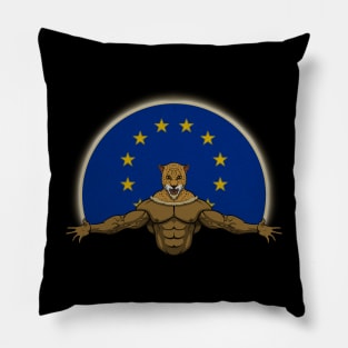 Cheetah European Union Pillow