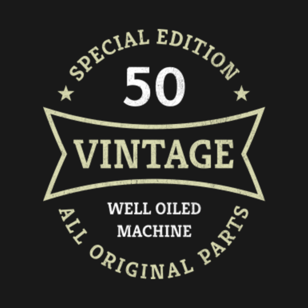 50 Year Old Born in 1973 Vintage 50th Birthday Gifts Birthday Tank