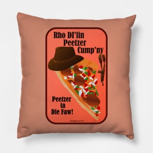 RI Peetzer Cump'ny Pillow