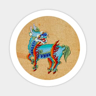 Minhwa: Kirin B Type (Korean traditional/folk art) Magnet