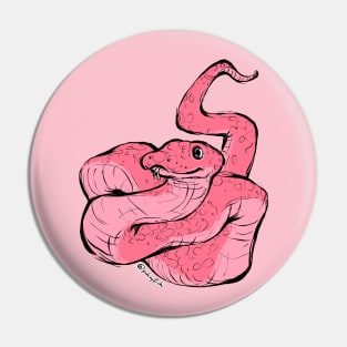 Pink Snek Pin