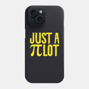 Just a pilot funny aviation jokes Phone Case