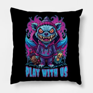 Play with us Pillow