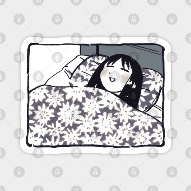 I draw happy sleepytime osaka  / funny azumanga daioh manga panel Magnet by mudwizard