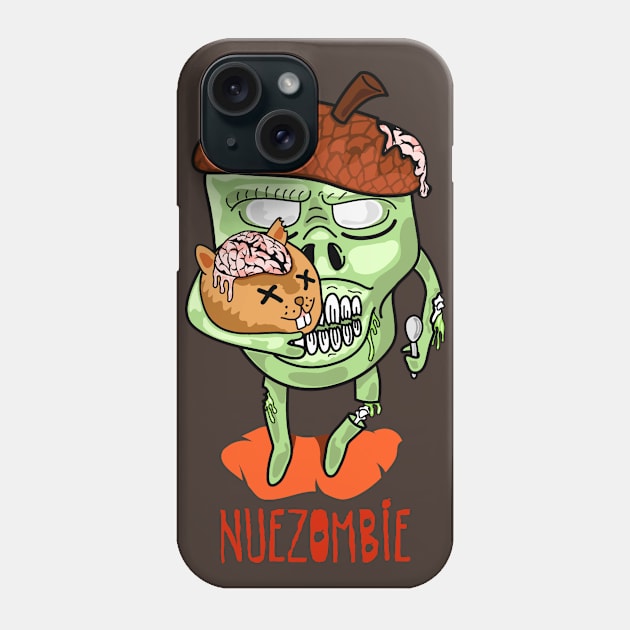 Nuezombie Phone Case by anghewolf