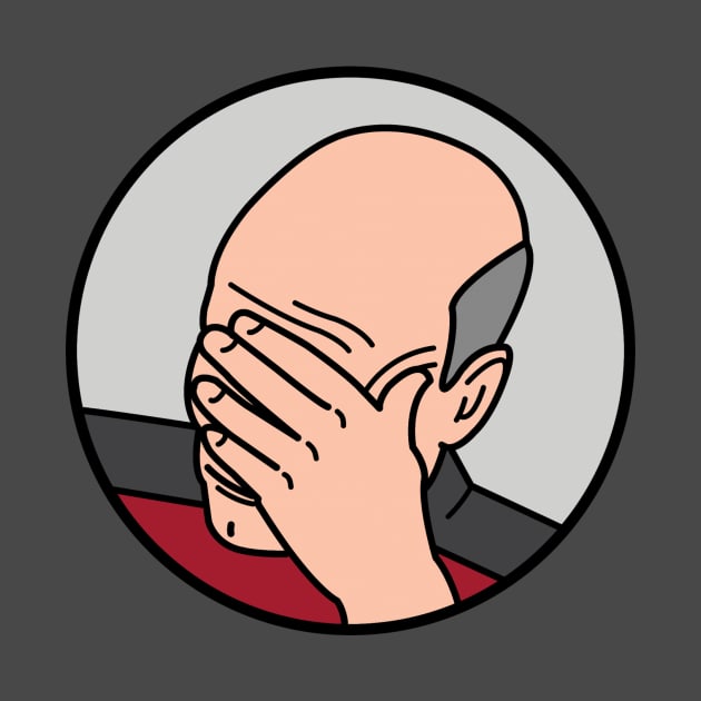 Epic Facepalm Picard by Gammaray