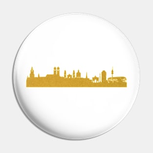 Golden Munich Pin