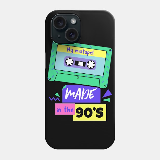 Made in the 90's - 90's Gift Phone Case by WizardingWorld