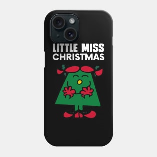 LITTLE MISS CHRISTMAS Phone Case