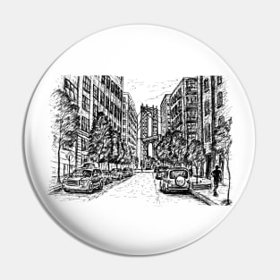 NYC Dumbo Brooklyn Pin