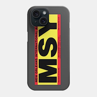 MSY - New Orleans International Airport Phone Case