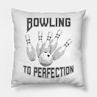 Bowling to perfection Pillow