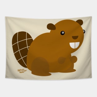 Canada Beaver Tapestry