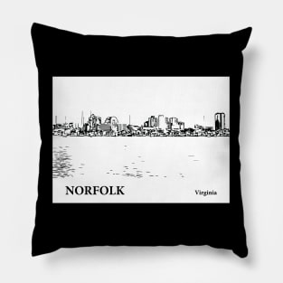 Norfolk - Virginia Pillow