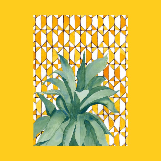 Yellow tile agave by jenblove