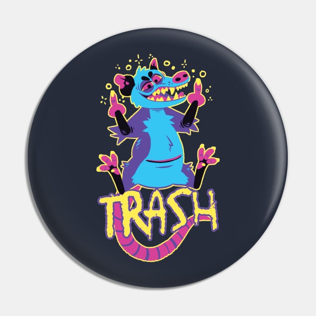 TRASH Pin by gorehund