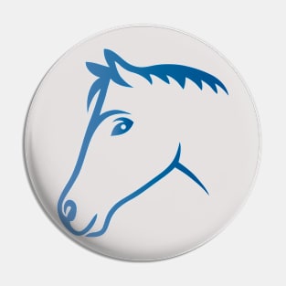 Head Horse Pin