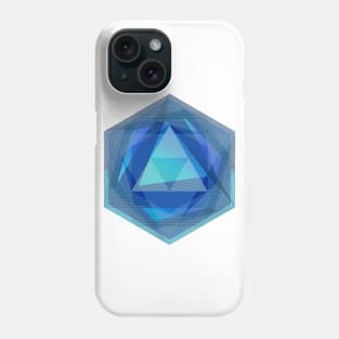 Jewel Lines - Sapphire & Cobalt Phone Case