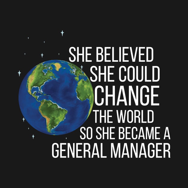 She Believed She Could Change The World So She Became A General Manager by Saimarts