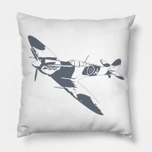 Two Tone Spitfire Pillow