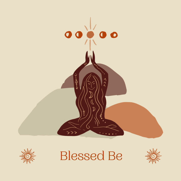 Goddess - Blessed Be by Tee's Tees