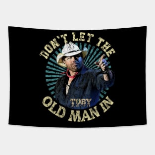 vintage toby keith Tapestry