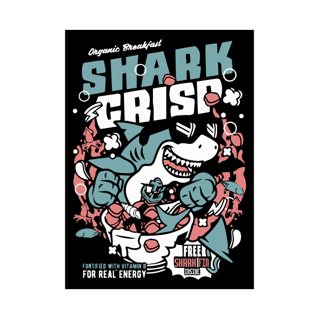 SHARK CRISP by lounesartdessin